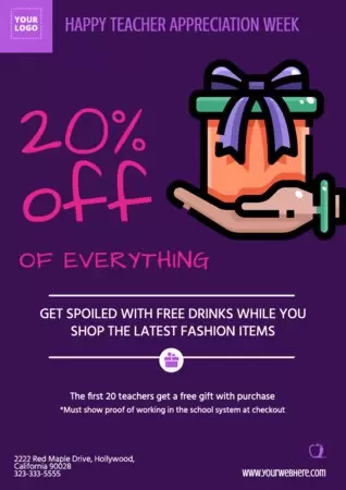 Create a flyer for free